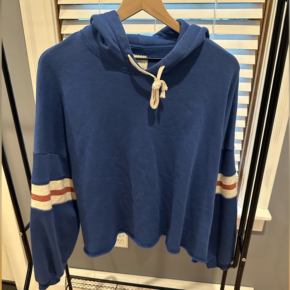 AE varsity cropped hoodie